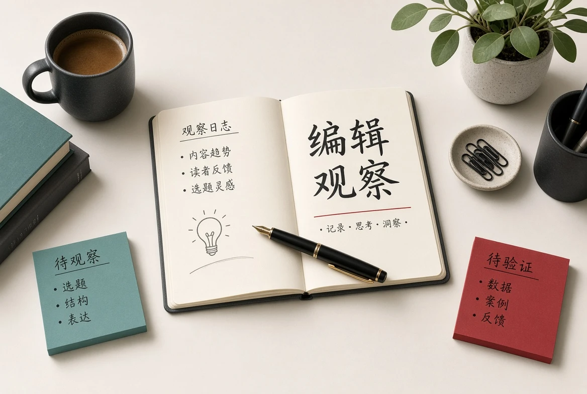 编辑观察与核验提醒