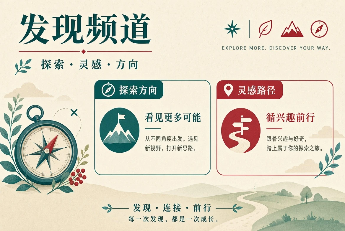 发现频道跨栏目入口